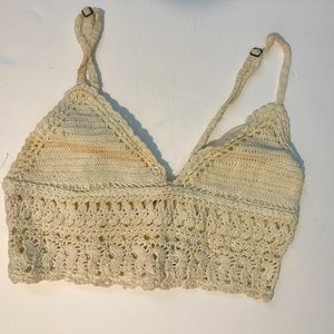 Crochet bralette